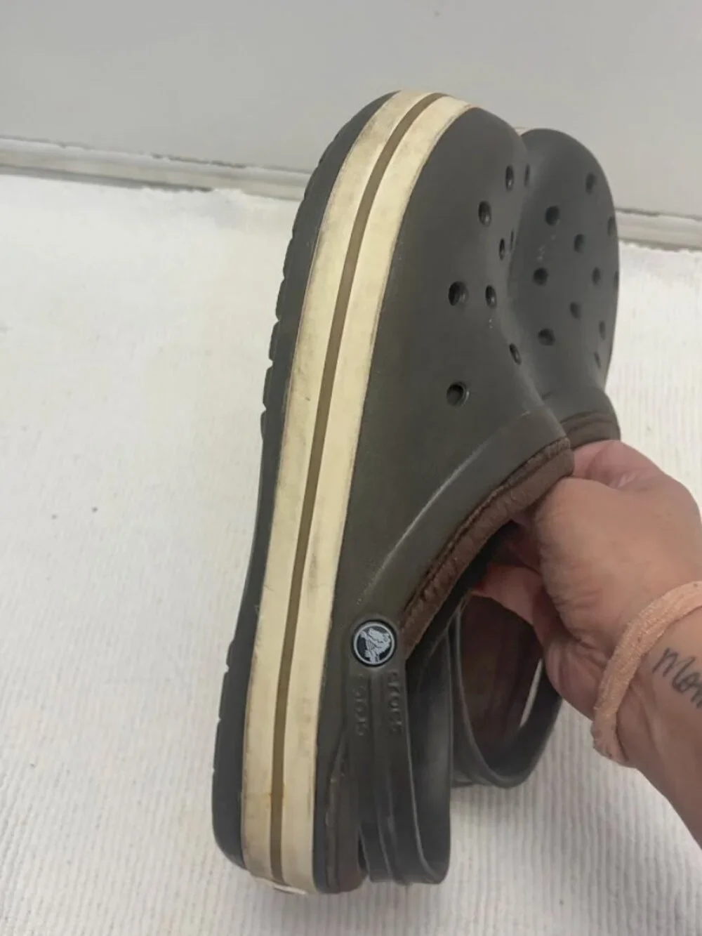 CROCS crocband stripe